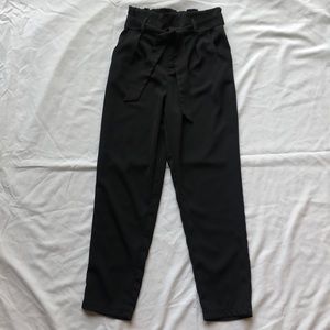 Paper Bag Waist Pants